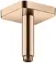 AXOR-HG-AXOR-ShowerSolutions-Deckenanschluss-100-mm-softsquare-Polished-Red-Gold-26965300 gallery number 1